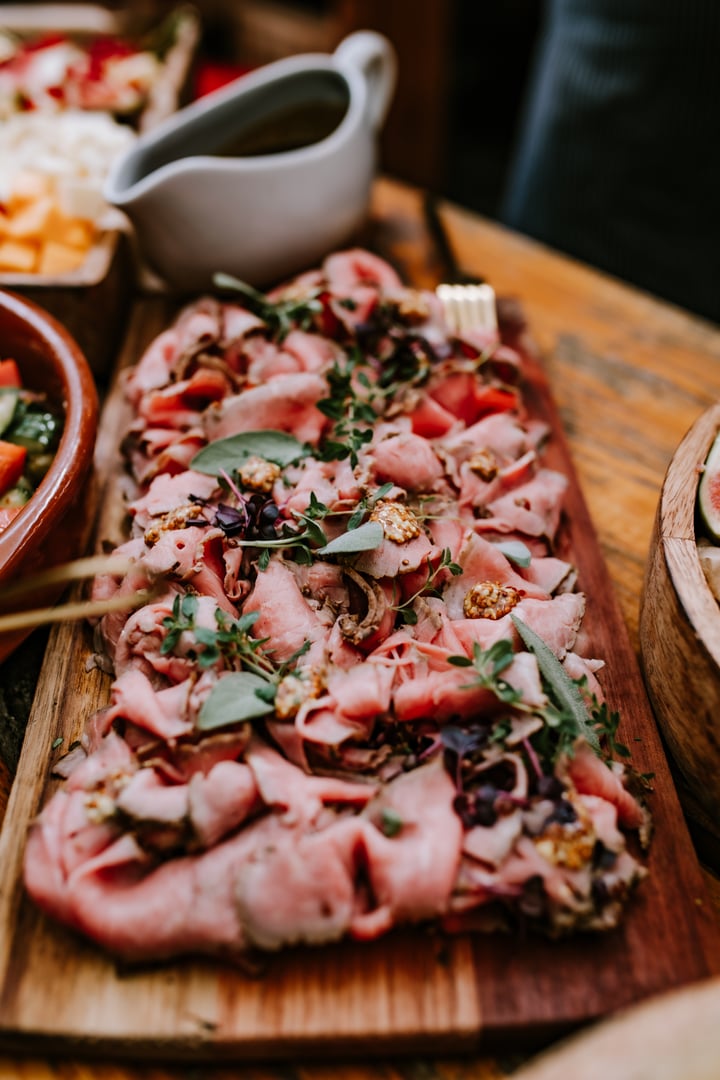 Decorated event space at Vinný sklep u Mühlbergerů