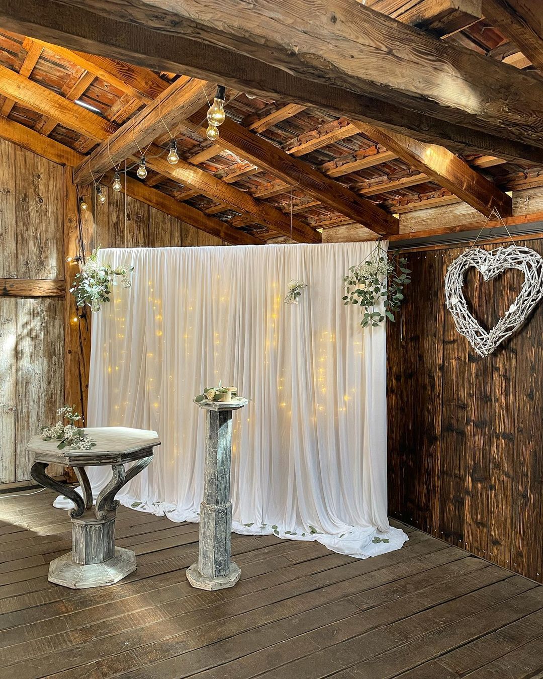 Villa 603 wedding setup