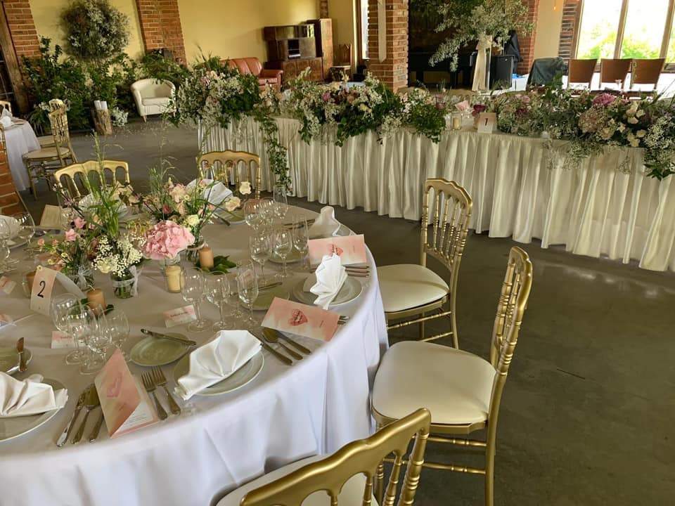 Outdoor seating area