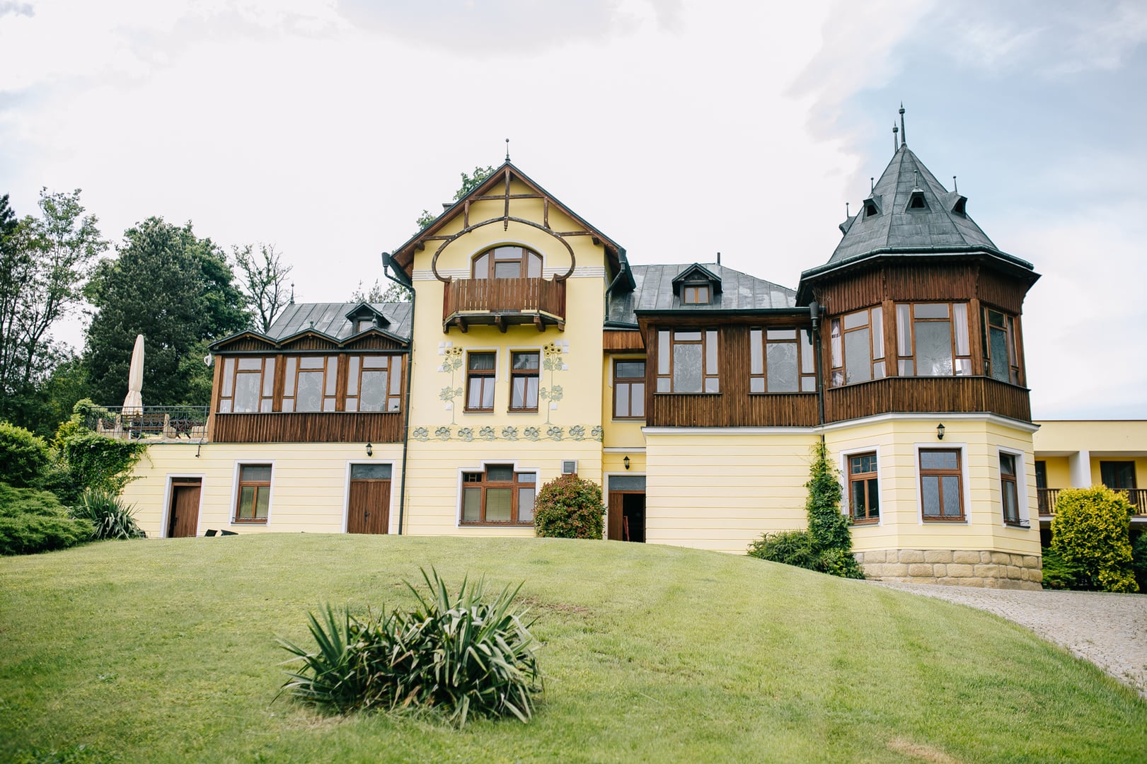 Historical view of Letohrádek Podčejk