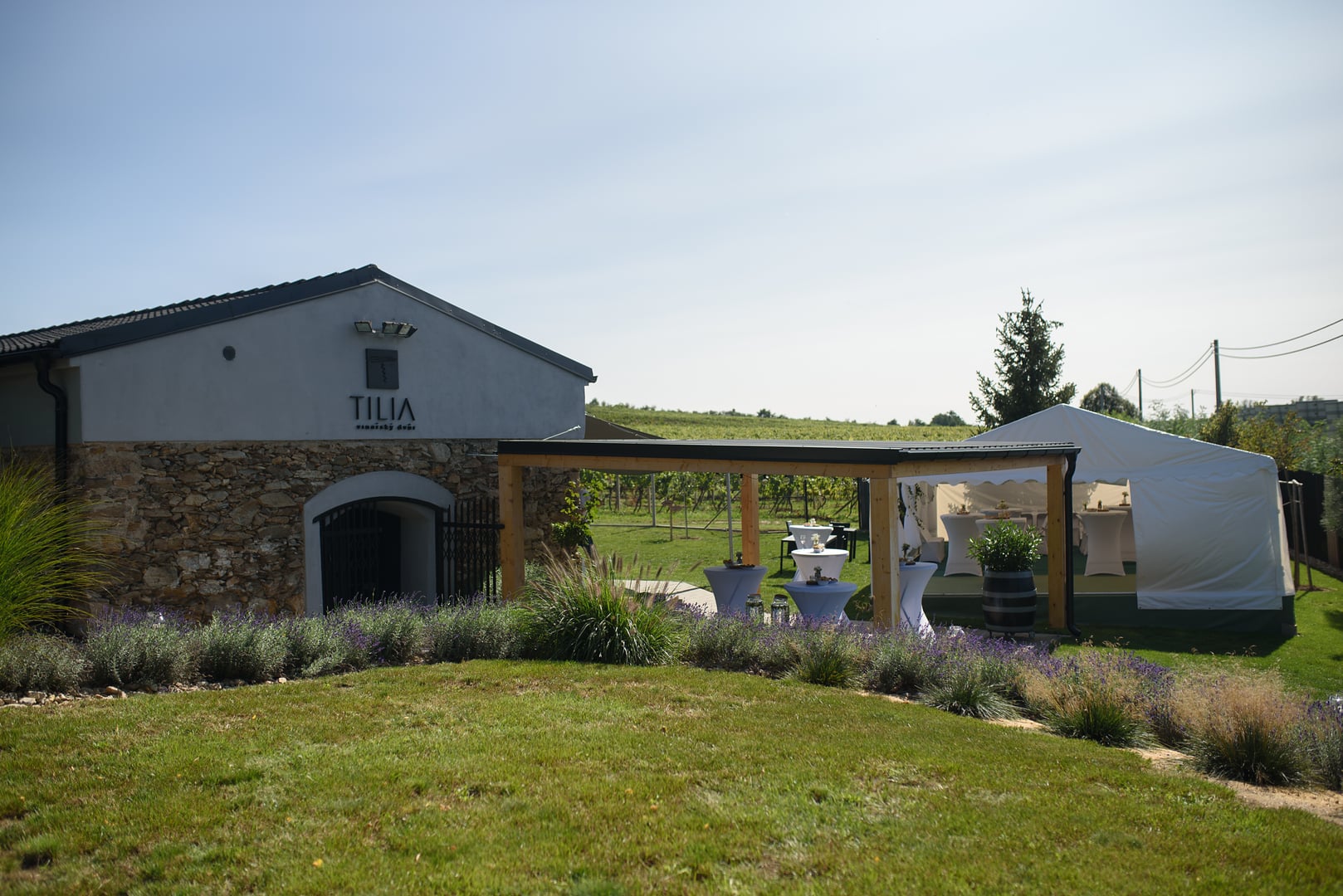 Wedding day at TILIA vinařský dvůr