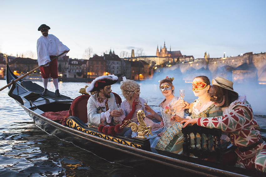 Pravá benátská gondola Eleanora