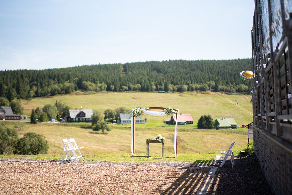 Wedding setup at Wellness resort Horní Malá Úpa