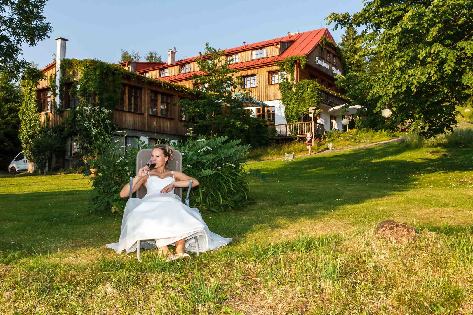 Interior view of Hančova Bouda