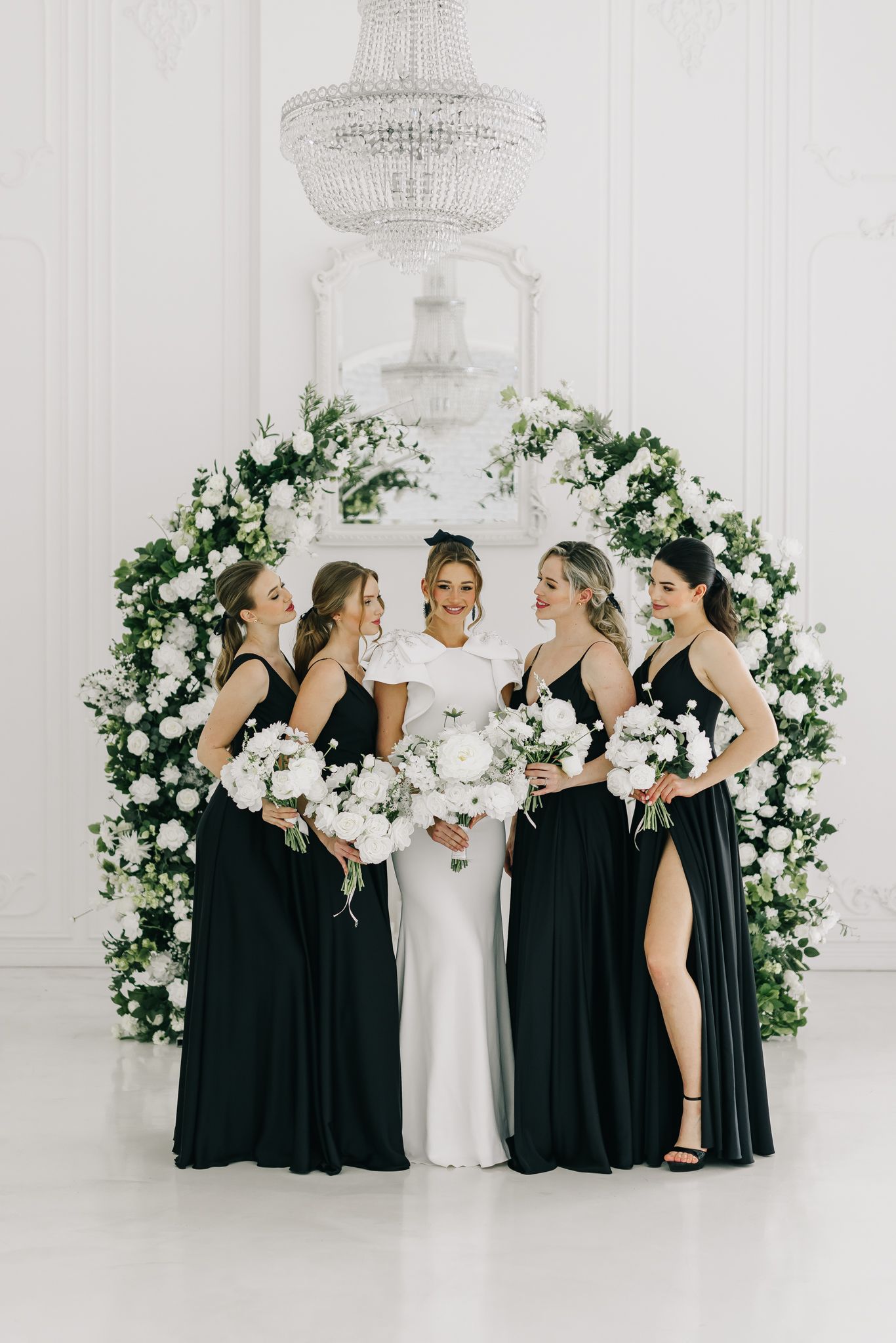 Decorative flower arch