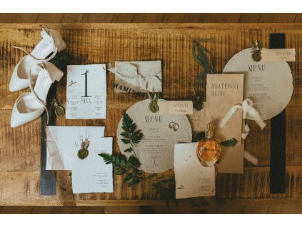 Image of handmade paper stationery