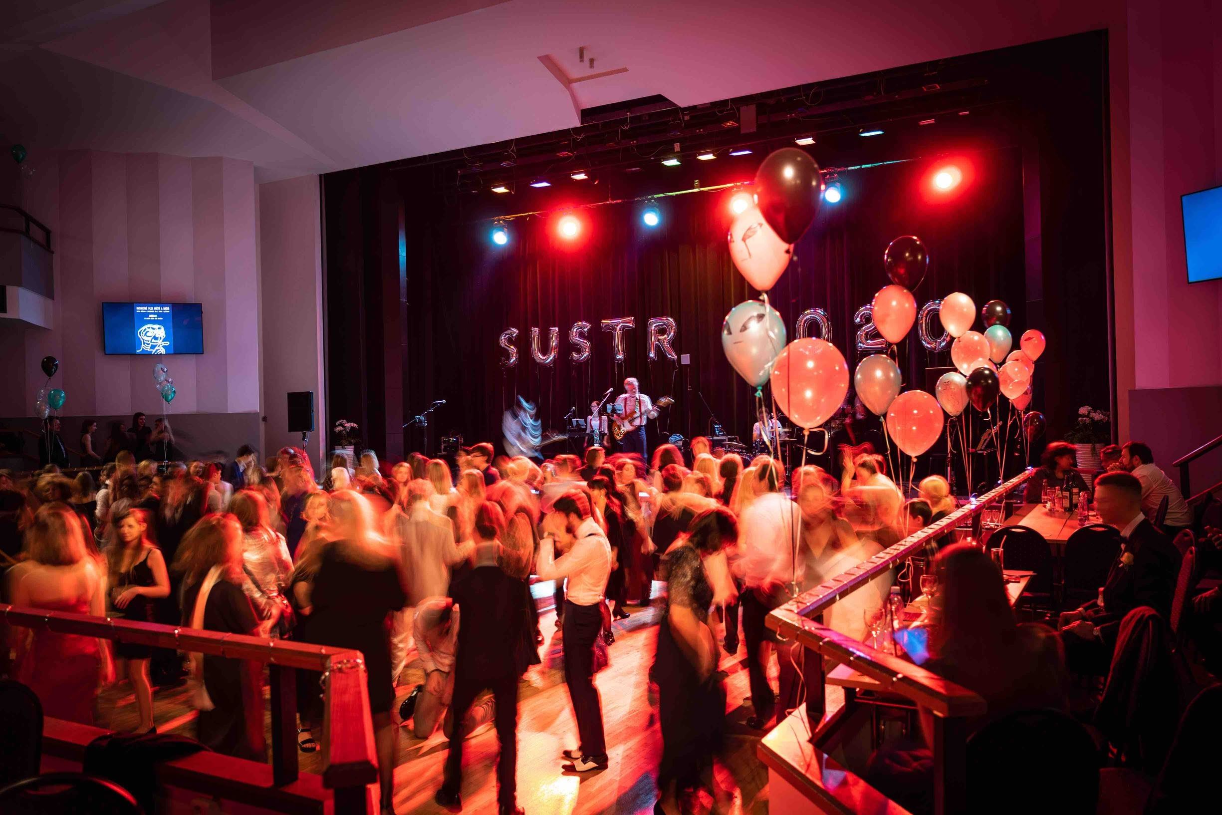 Overtime Party Band performing at a ball