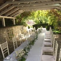 Pergola at Family Hotel Okoř