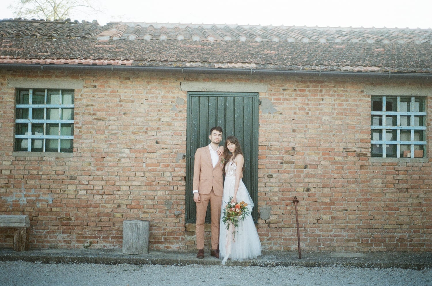 Analog wedding photography