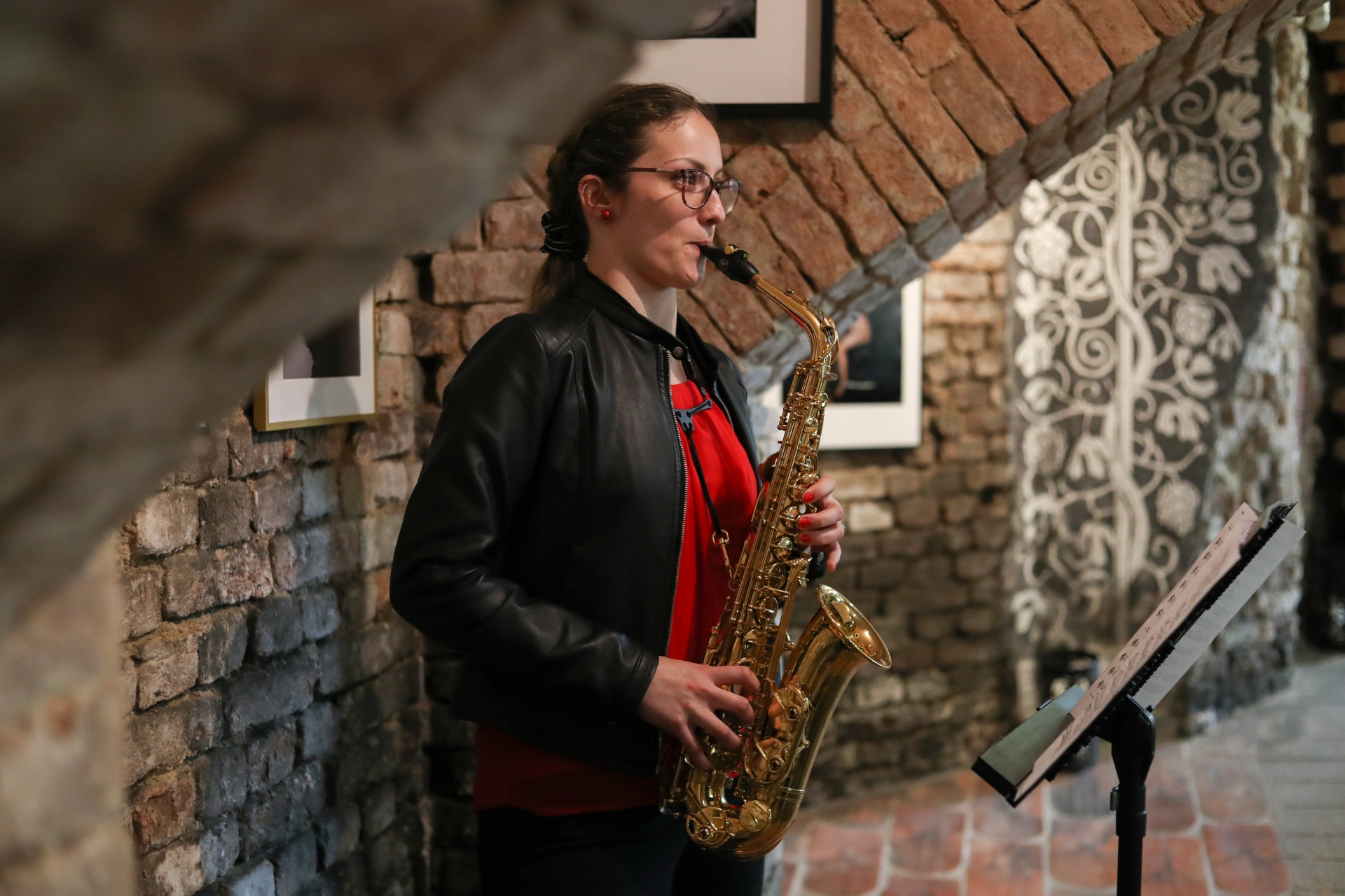 Saxofon performance image 2