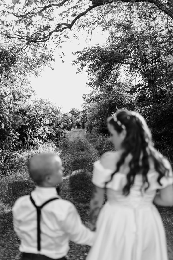 Letní svatba na místě Na Lisu