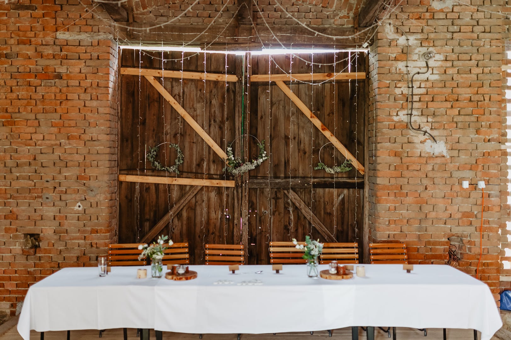 Outdoor seating area