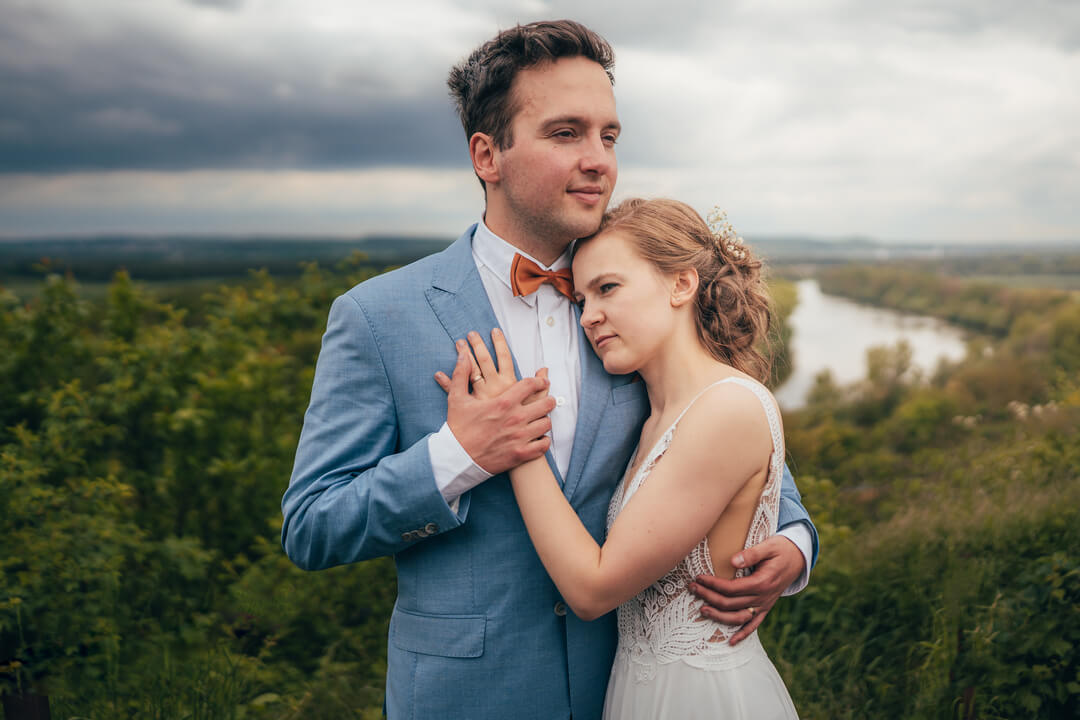 Svatební romantická fotografie