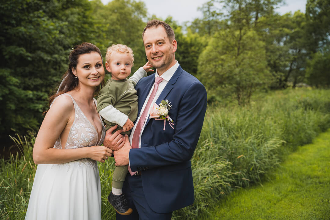 Svatební focení s dětmi