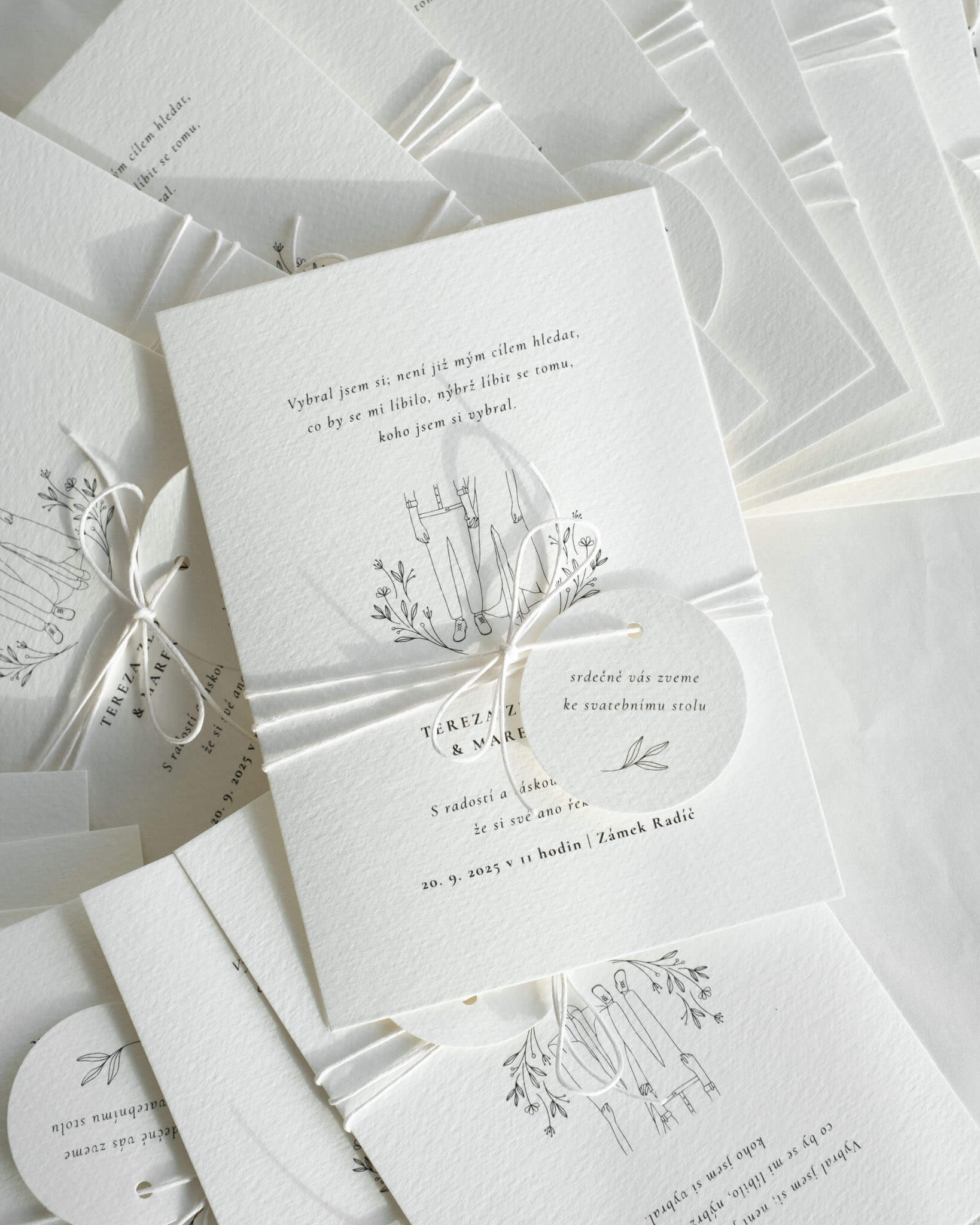 Svatební oznámení MY DVA