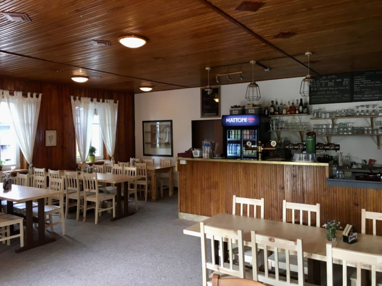 Chata Pláně restaurant interior