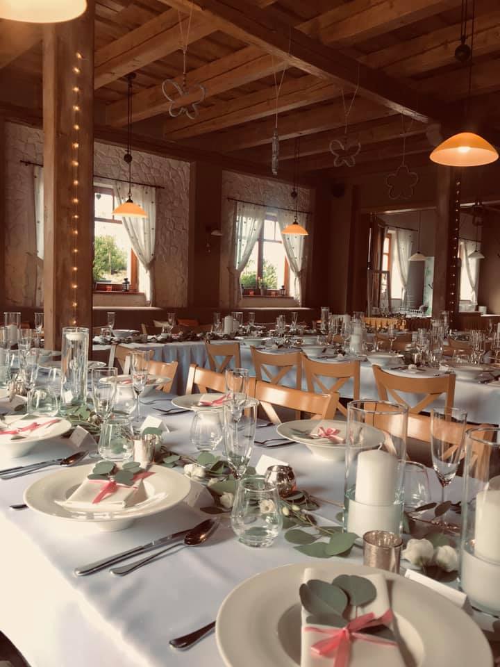 Dining area at Hotel Palfrig