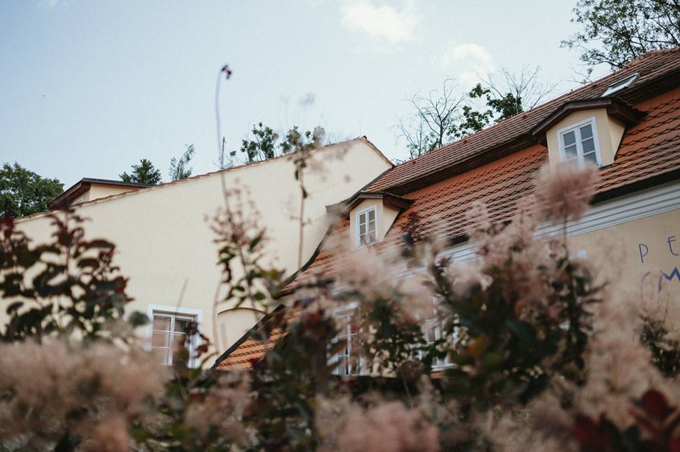 Wedding setup at Penzion Smolotel