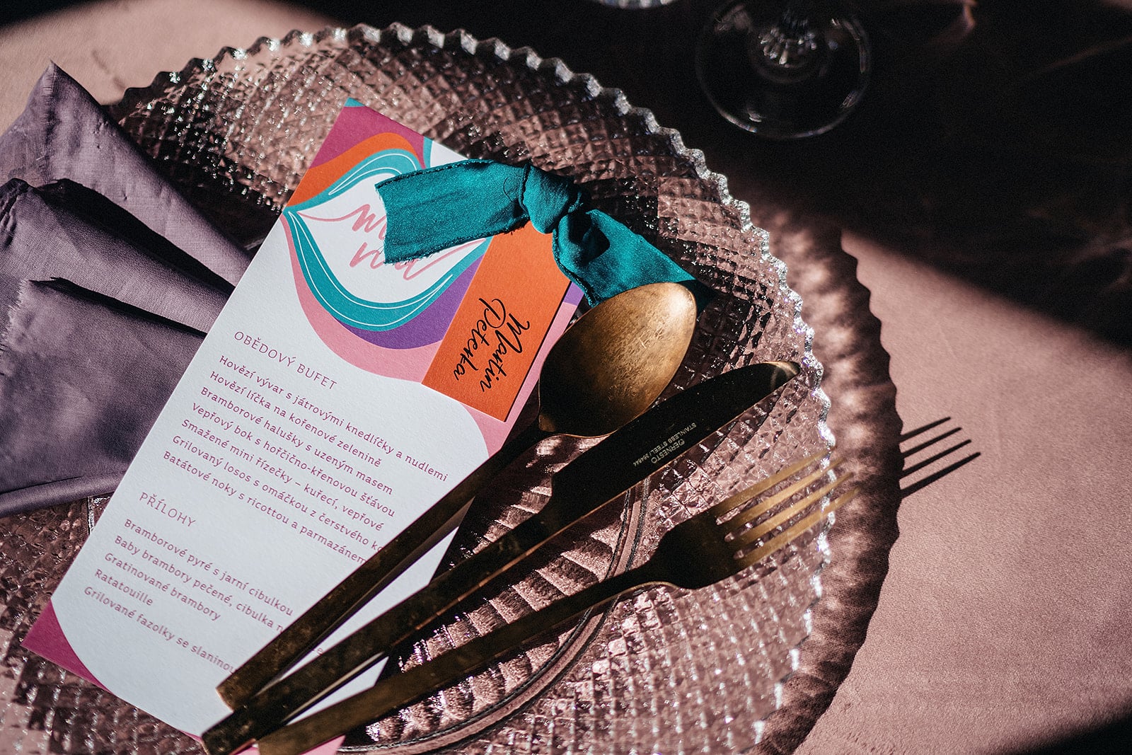 Wedding stationery example