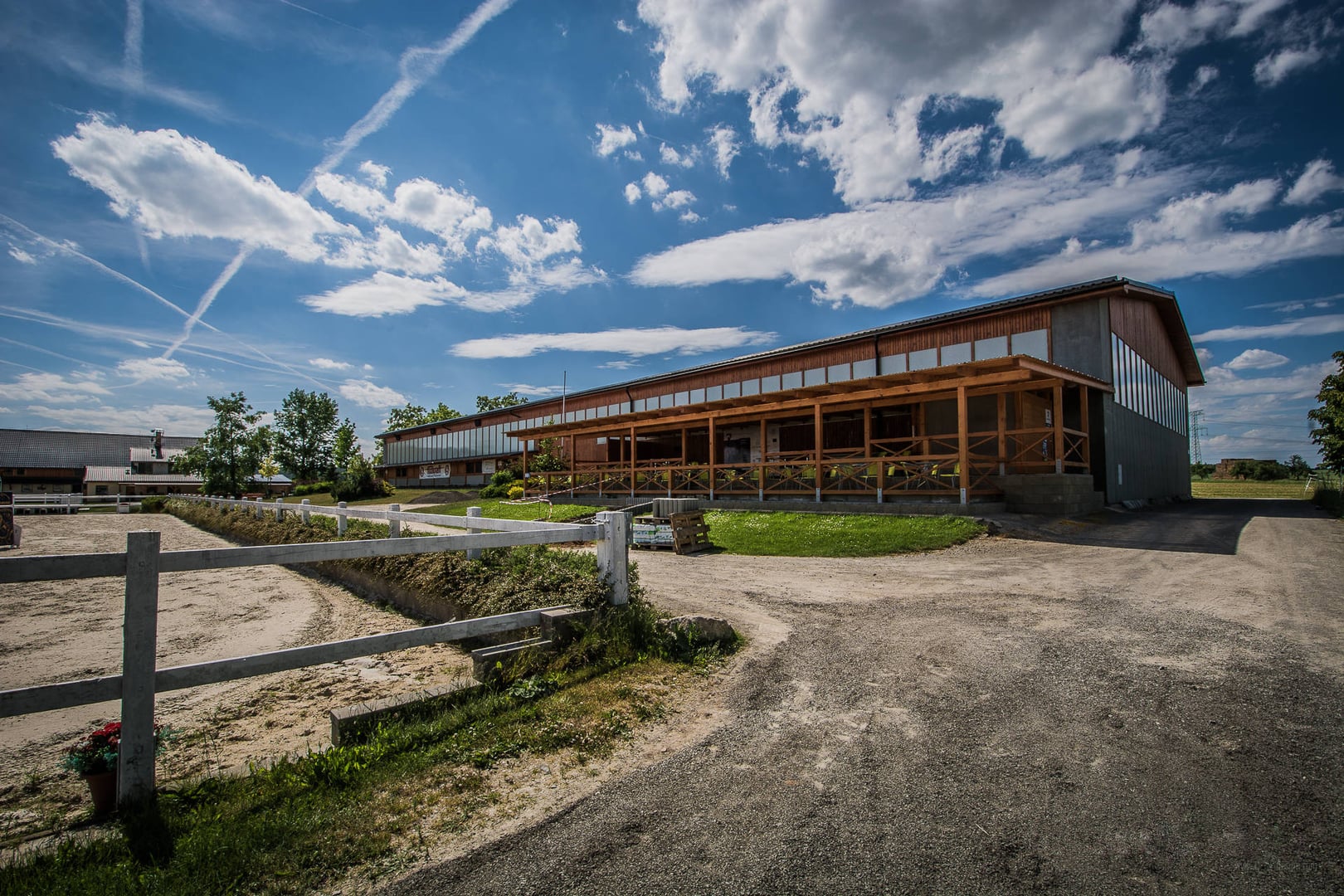 Outdoor seating area