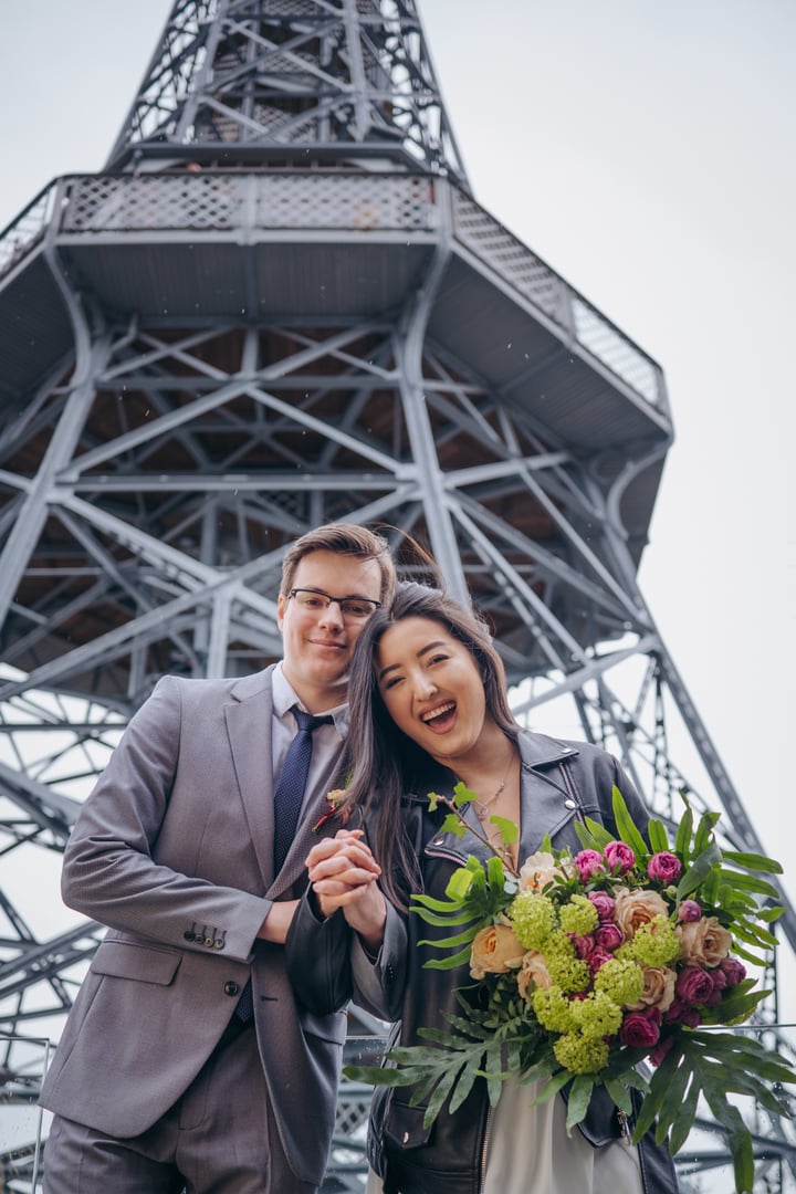 Wedding editorial at Petřín 33