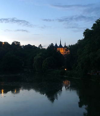 Wedding ceremony setup