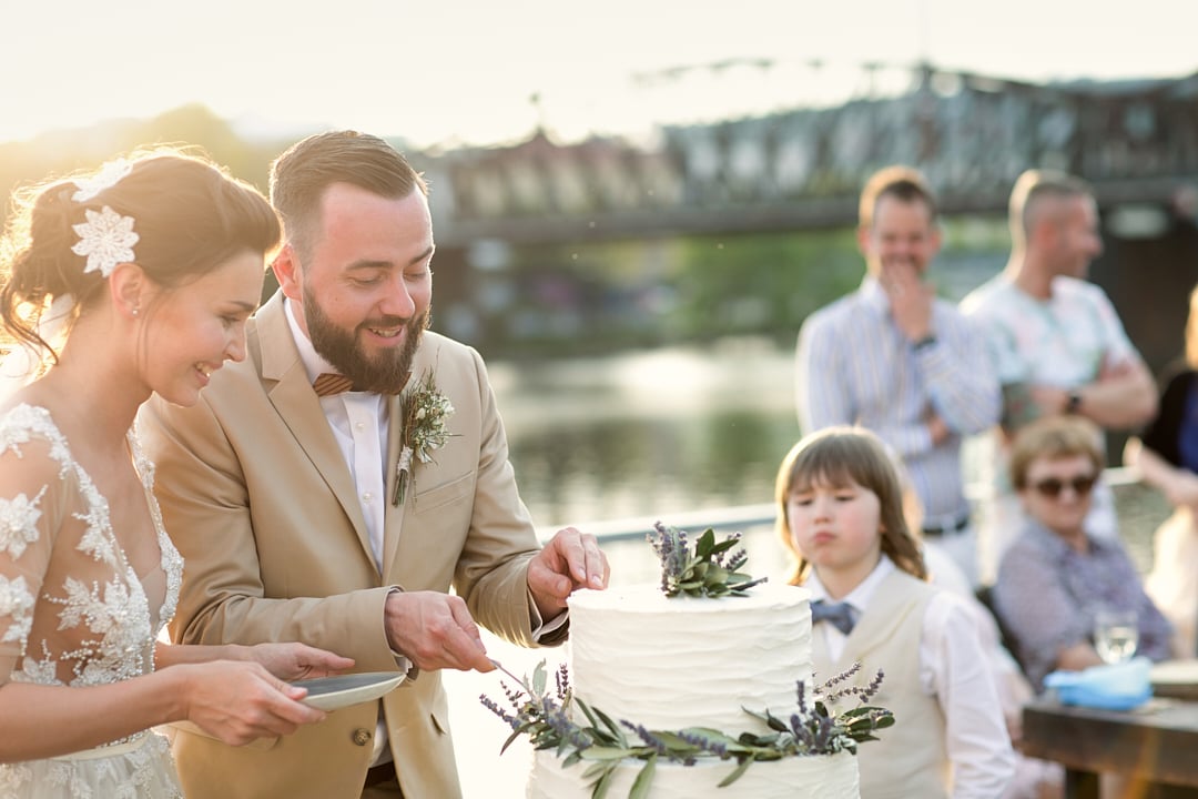 Event setup on Cargo Gallery