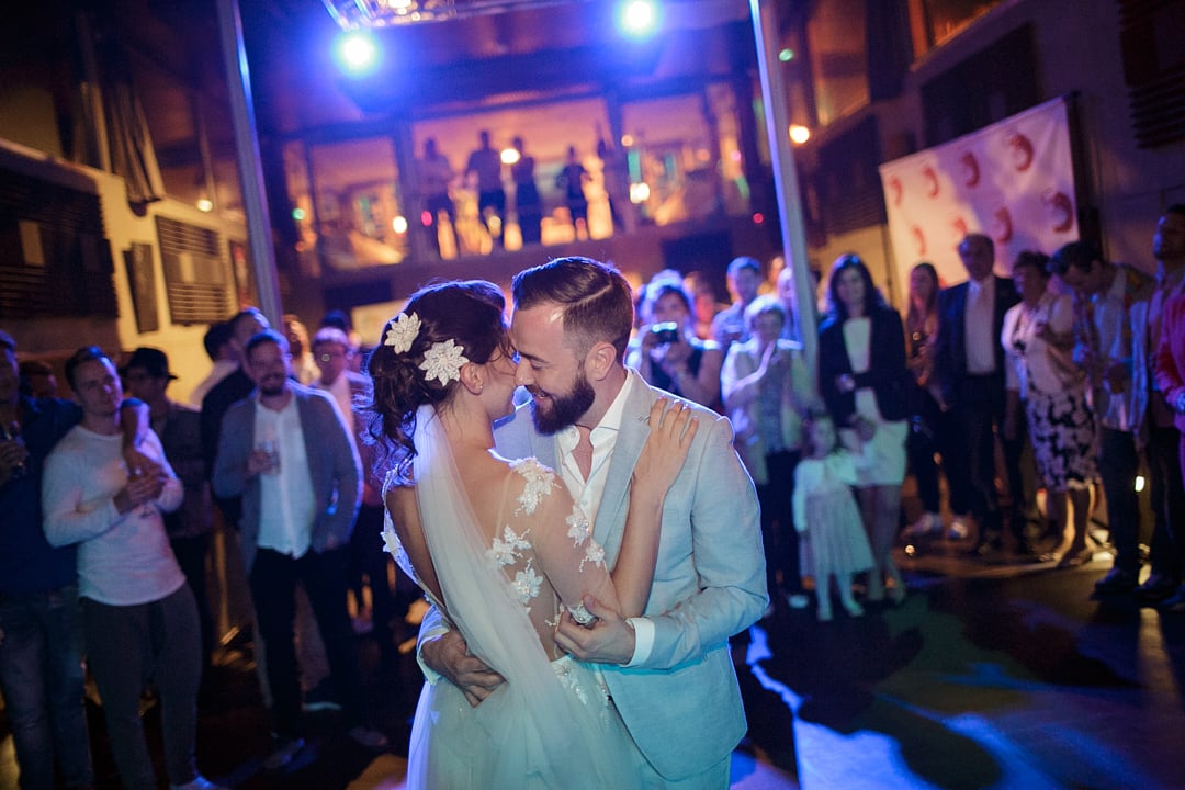 Night view from Cargo Gallery