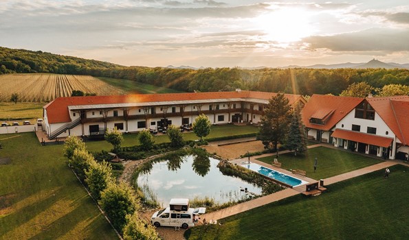 Wedding ceremony setup