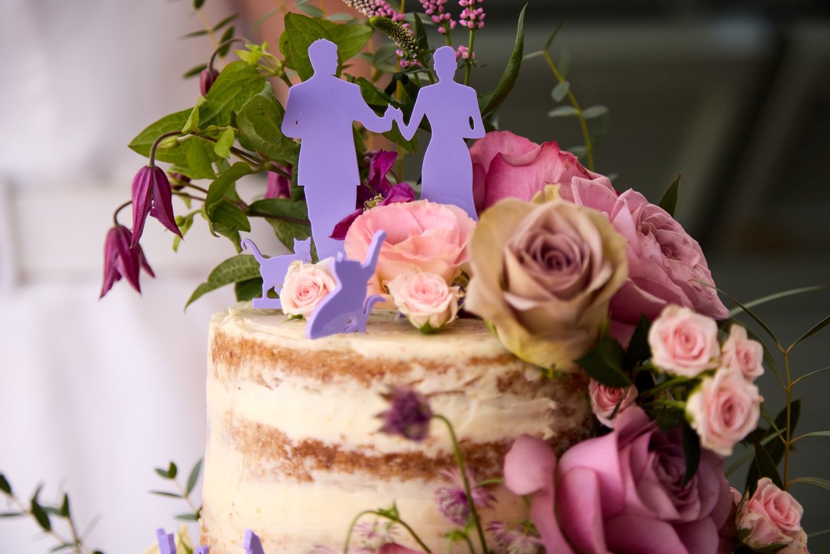 Wedding ceremony setup