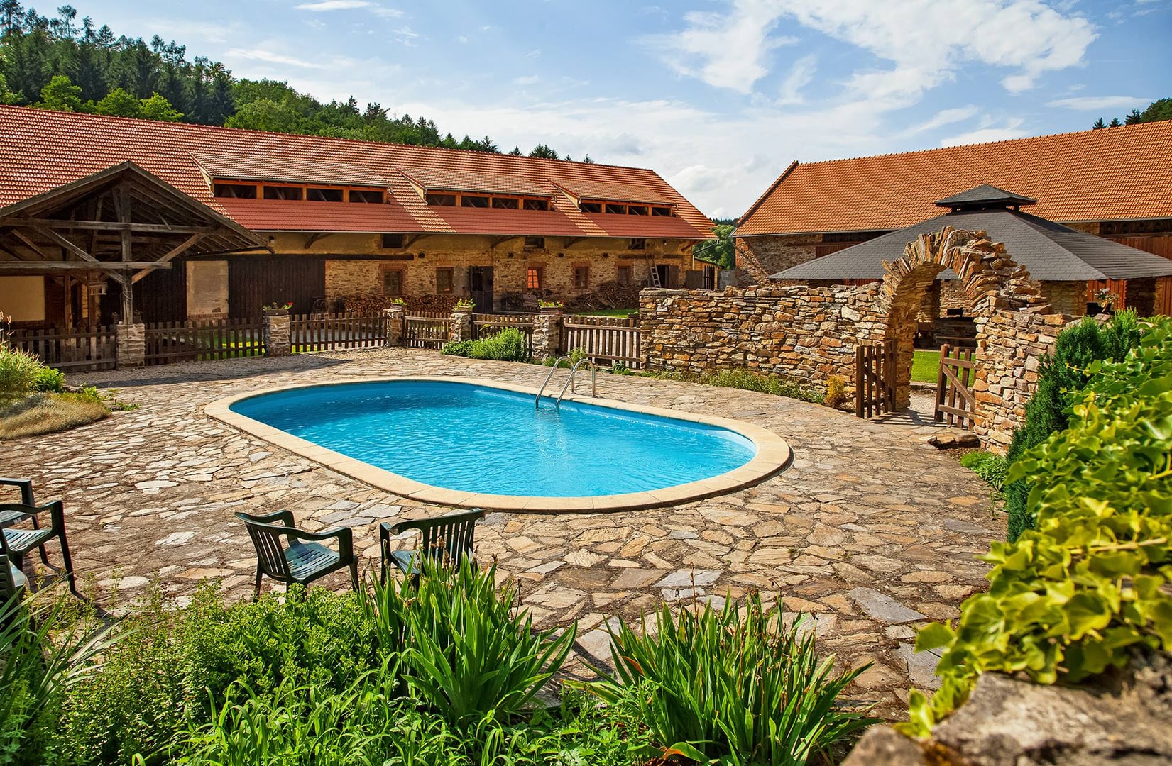 Mlýn Davídkov event setup