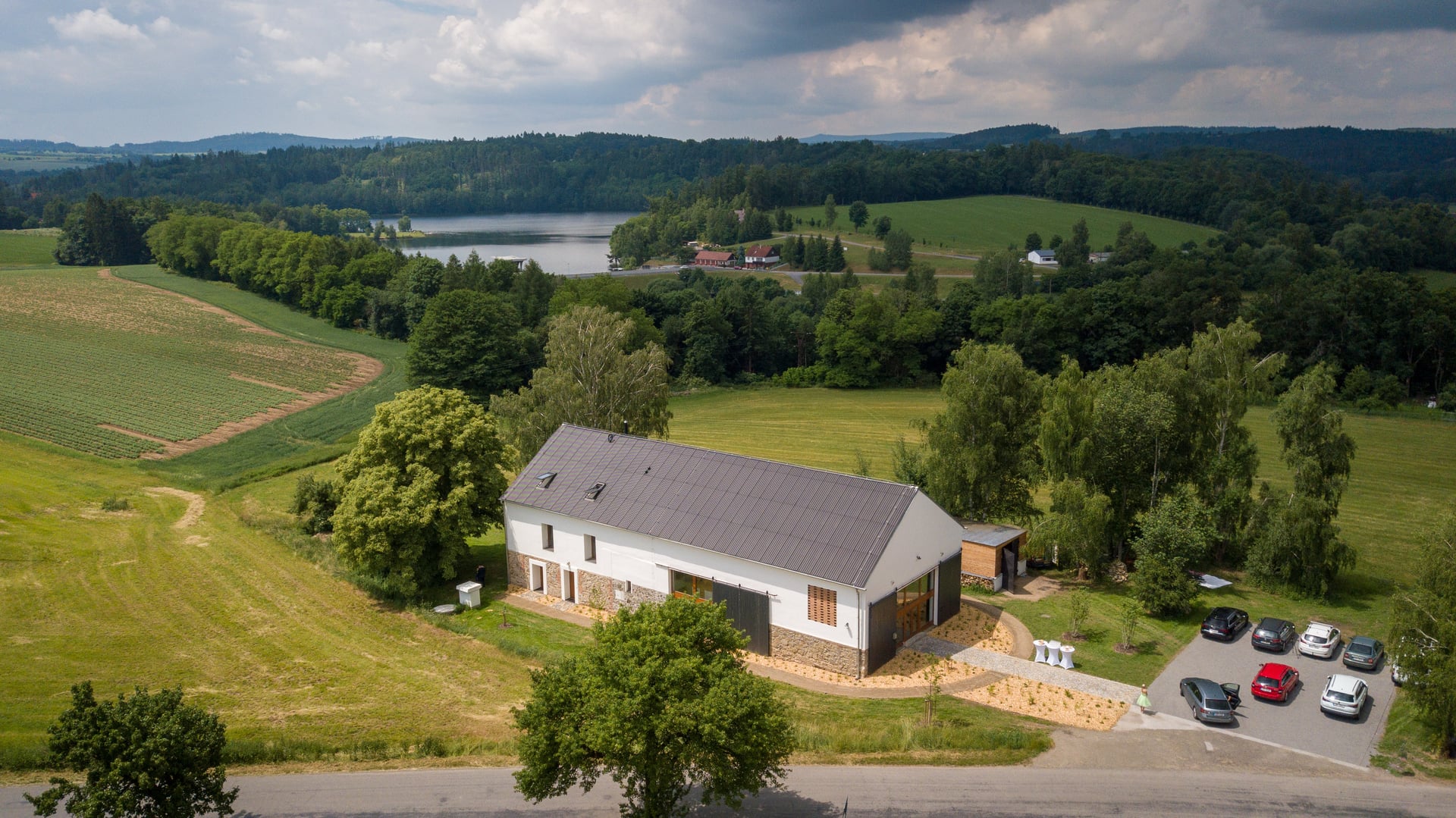 Stodola Želiv exterior