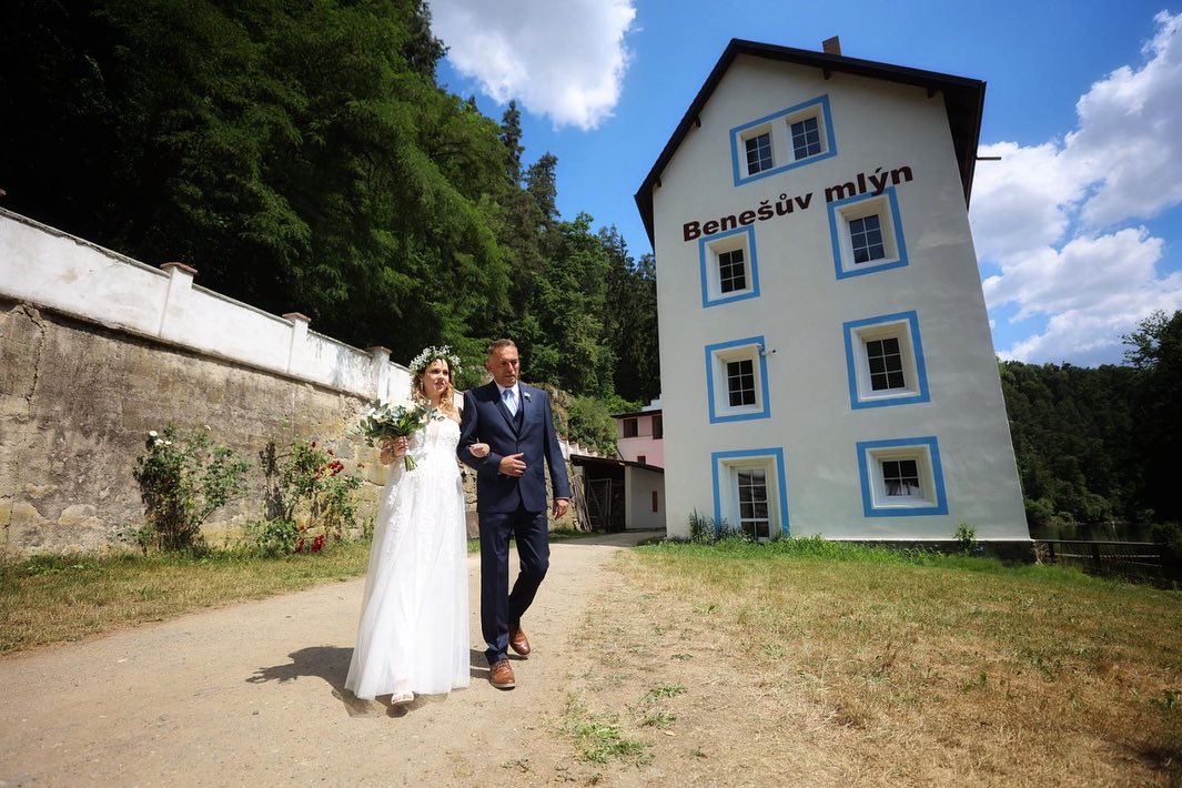 Exterior view of Benešův mlýn
