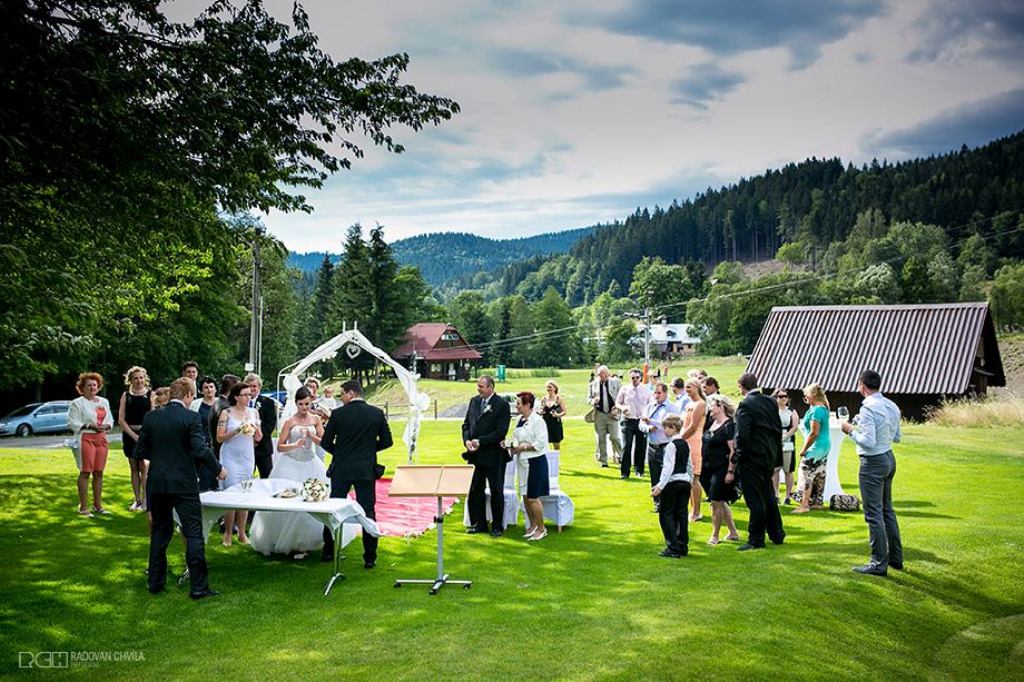 Wedding setup at Hotel Galik