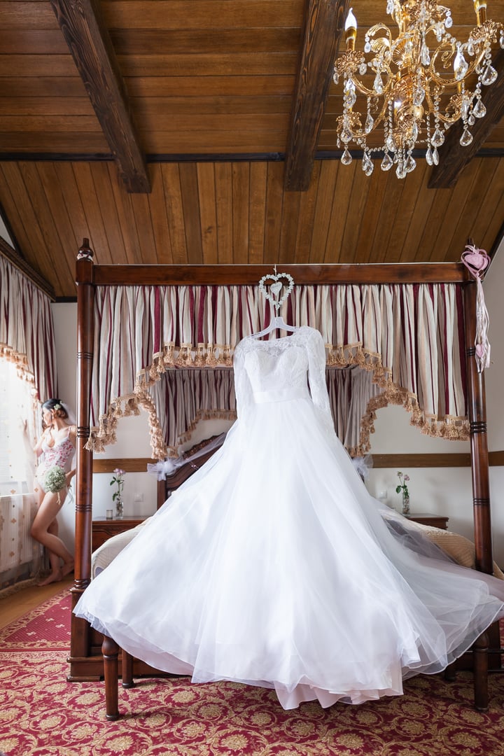 Zámek Lužec dining area