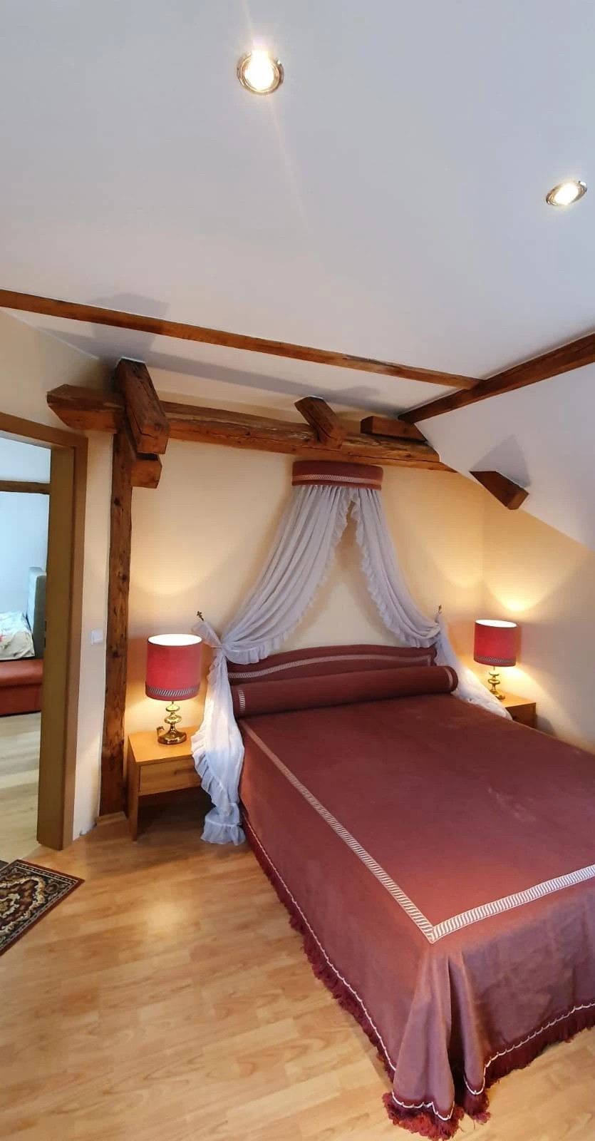 Wedding ceremony setup