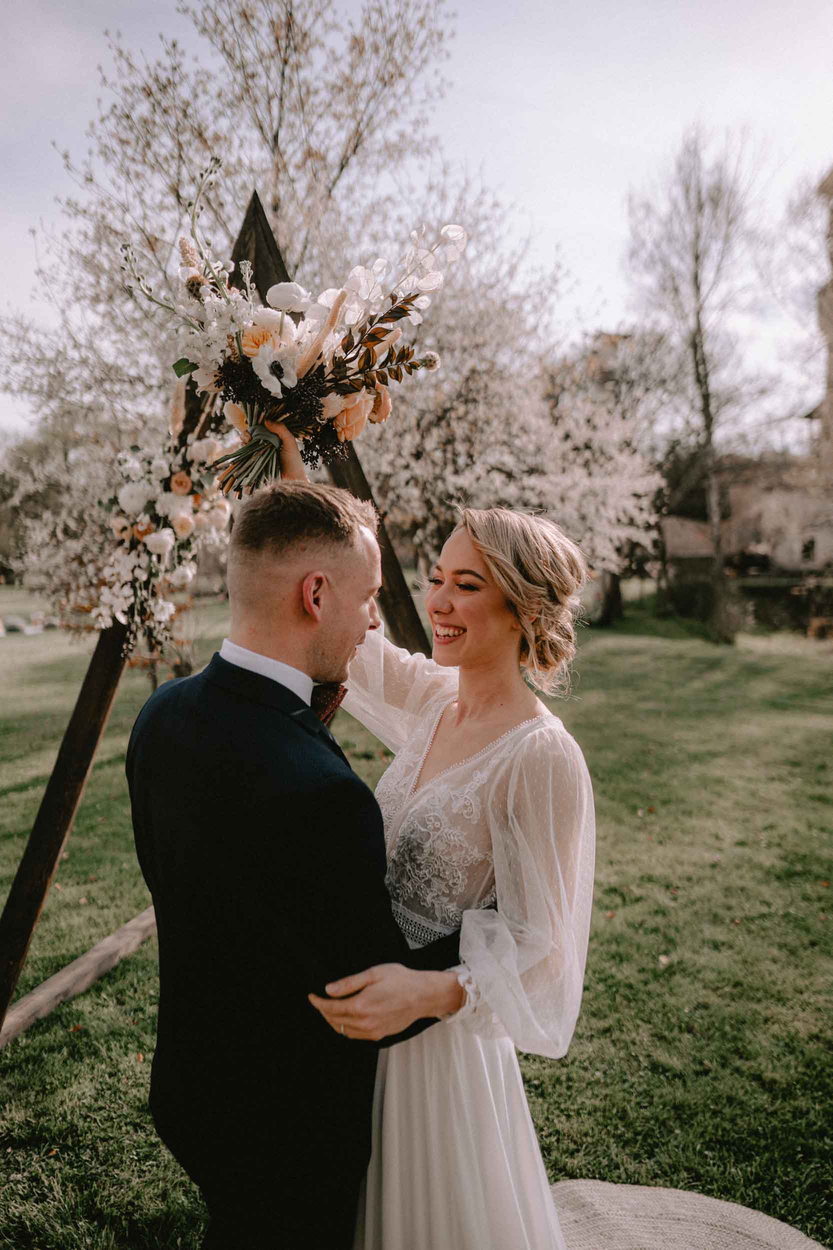 Wedding makeup example