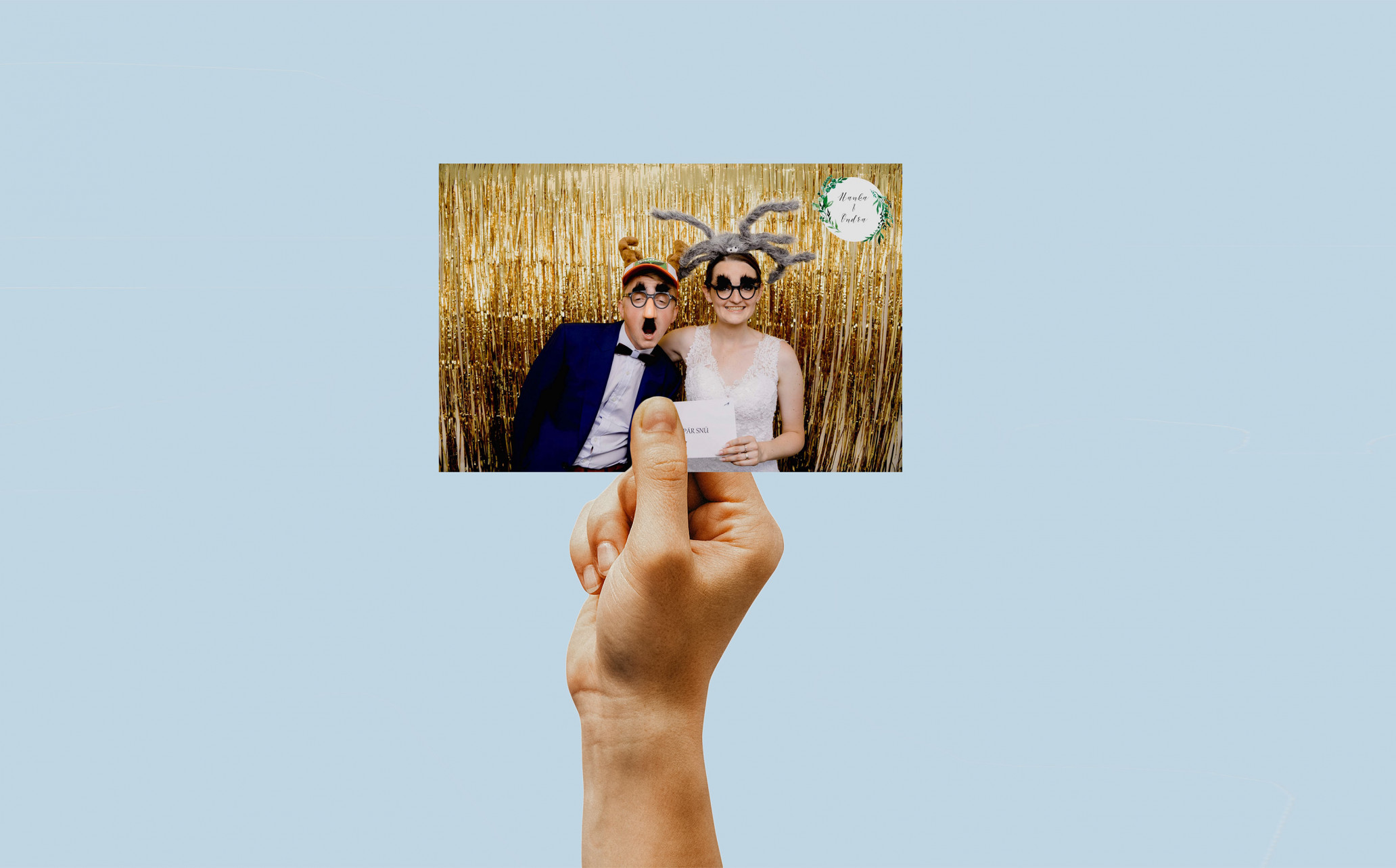 Svatební fotobudka fotografie