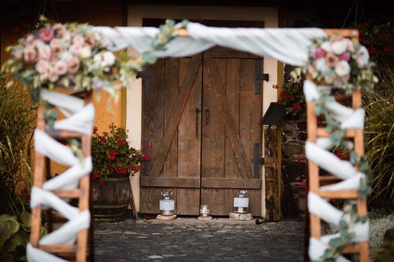 Penzion Rychtářův Statek - svatební slavobrána