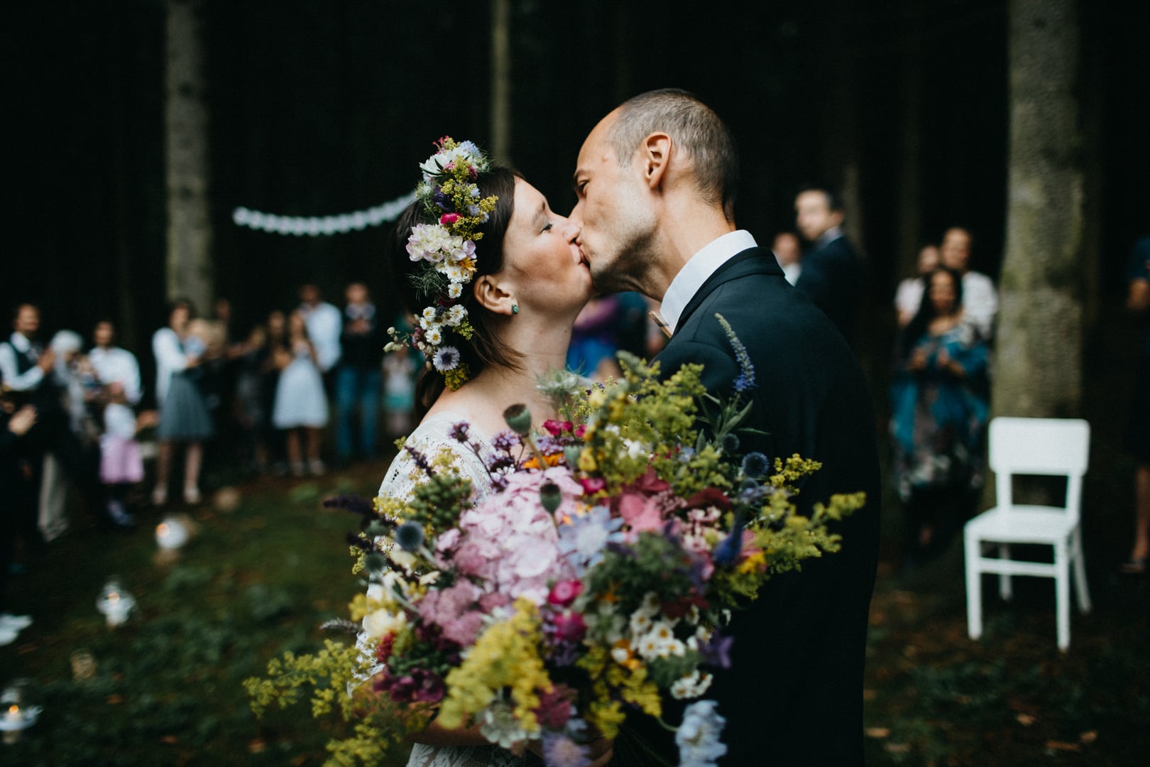 Wedding at Camp Hutě