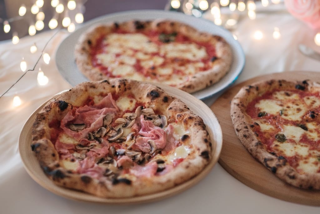 Italský pizza catering na svatbu