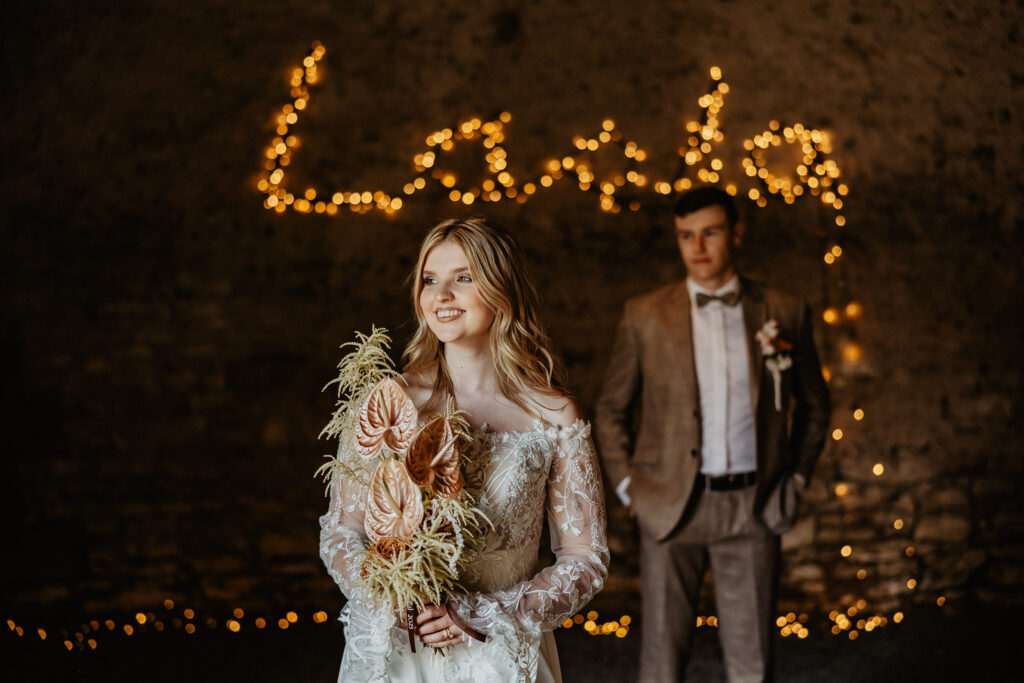 Wedding setup at Dvůr Dařenice